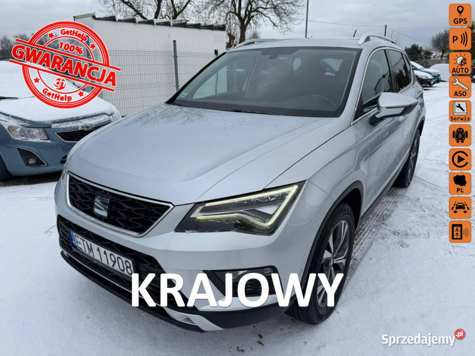 Seat Ateca navi klimatronic gwarancja Zbąszyń