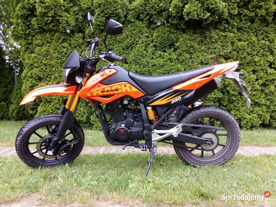 Tracker 250 Zipp supermoto nie KTM Kawasaki nowy Zipp Łódź