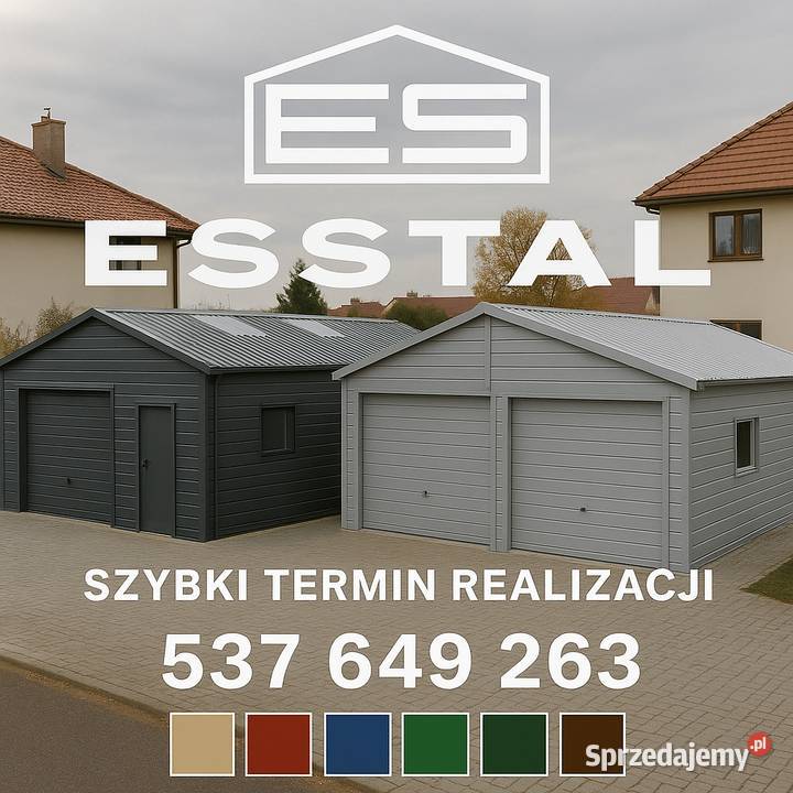 HALA Garaż Blaszany RAL Konstrukcja Wiata Zielona Góra