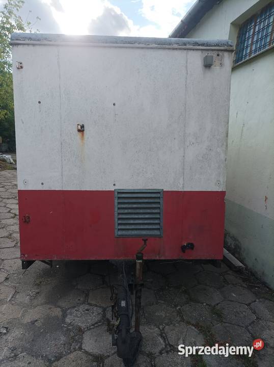 Przyczepa gastronomiczna kamperowa 2 osie lubelskie
