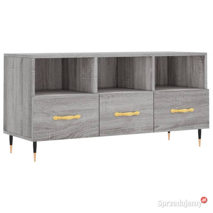 Szafka pod telewizor szary dąb sonoma 102x36x50 sprzedam