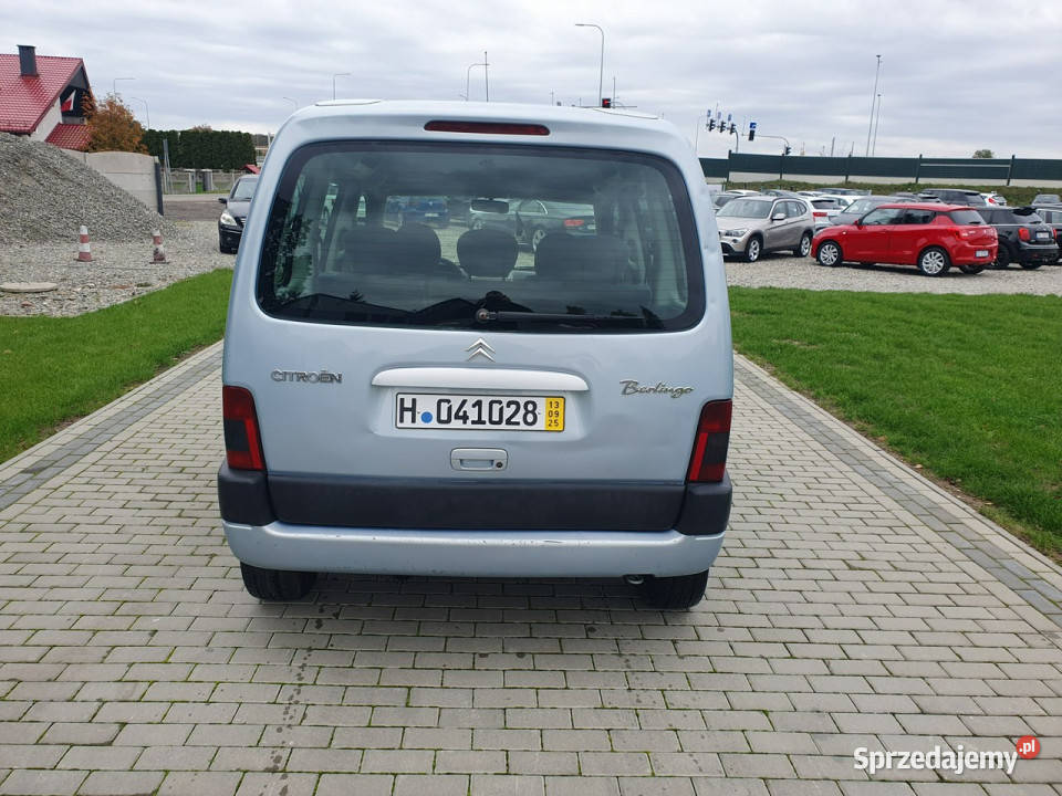 Citroen Berlingo 16 109 Benzyna Klima Tempomat centralny zamek opolskie Strobice