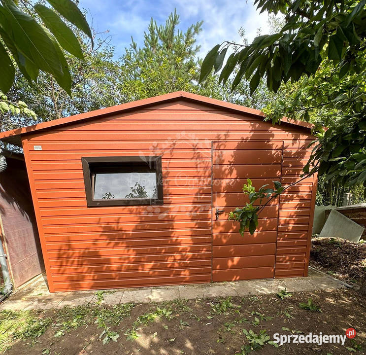 Schowek domek ogrodowy 32x2 drzwi okno jasny Domki narzędziowe Konin