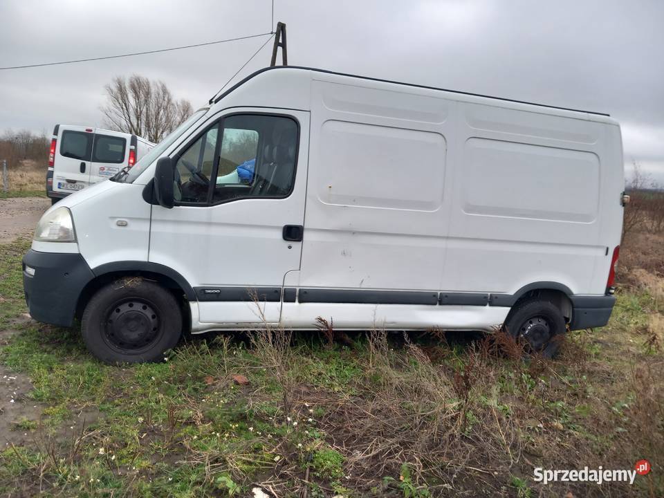 Opel movano 2009 nie pali uszkodzony Kętrzyn