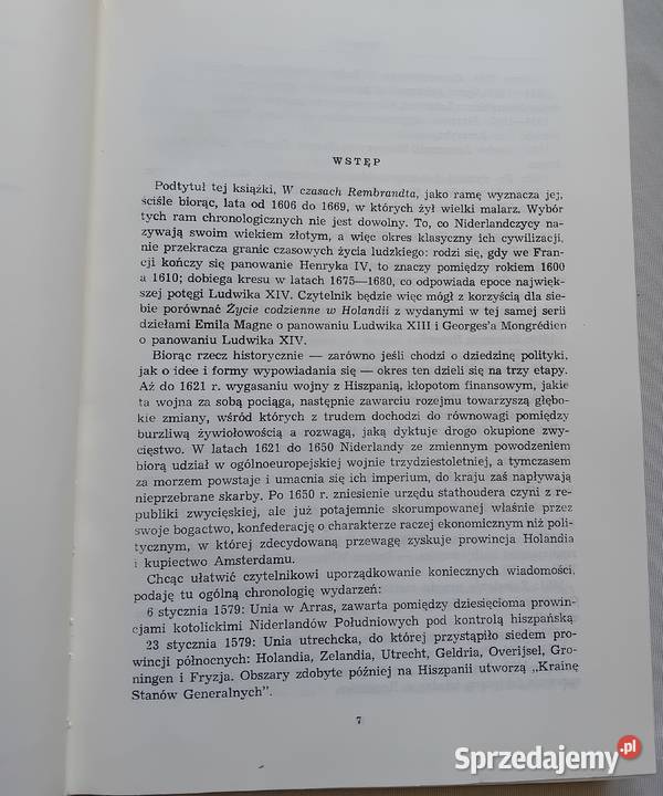 Paul Zumthor Życie codzienne w Holandii w wielkopolskie Koźminek