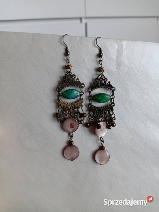 Kolczyki vintage Łańcut