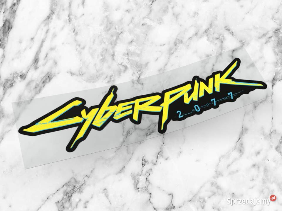 Naklejka K13 CYBERPUNK 15 x 4 cyber punk 2077 1 sprzedam