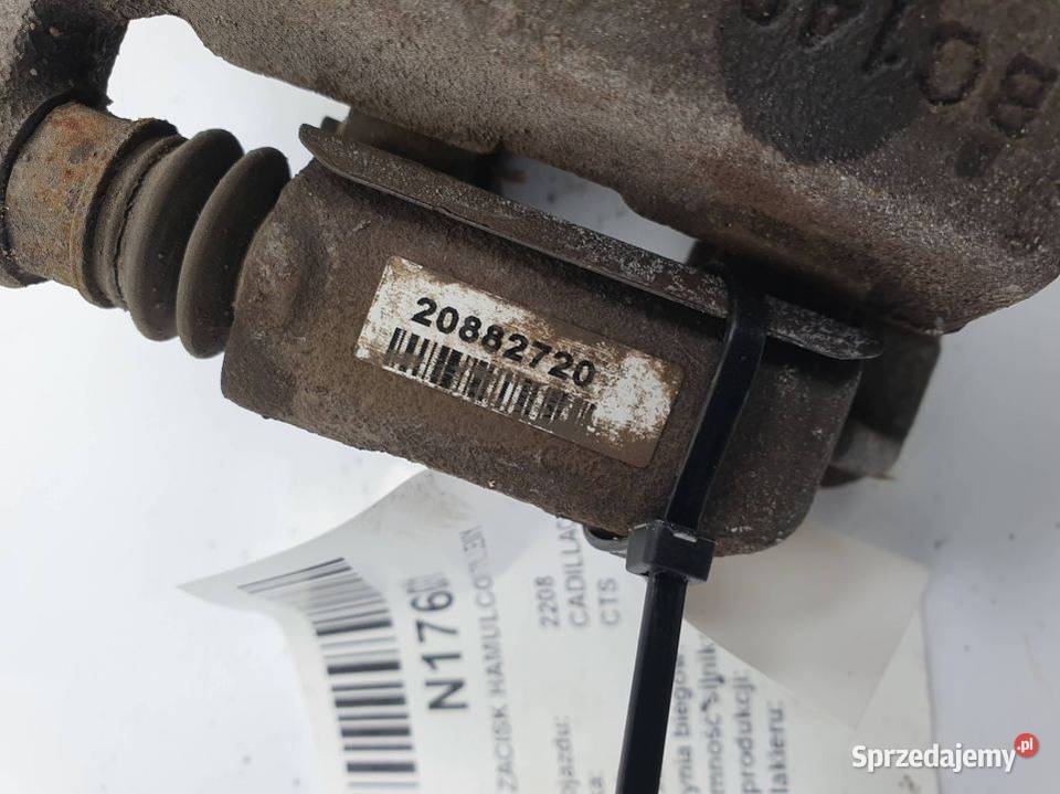 ZACISK HAMULCOWY TYŁ LEWY CADILLAC CTS 20882720 osobowe kujawsko-pomorskie Lipno