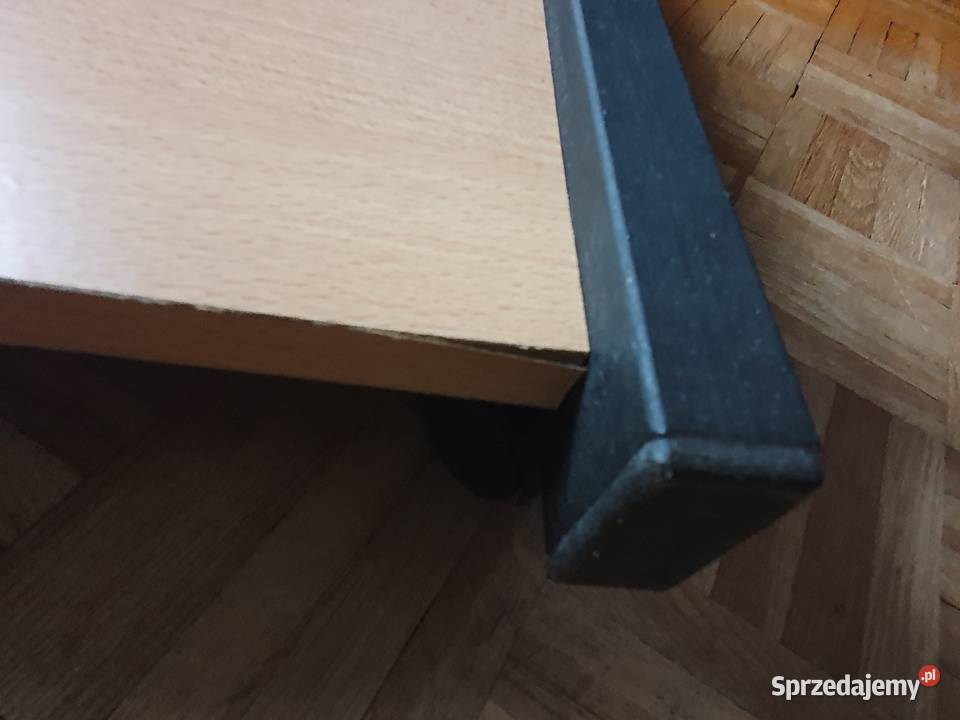 SUPER STAN Biurko dostawne kółka z blokadą jasny Wrocław