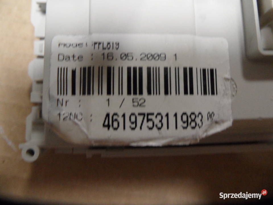 programator pralki polar PFL819 świętokrzyskie Strawczyn