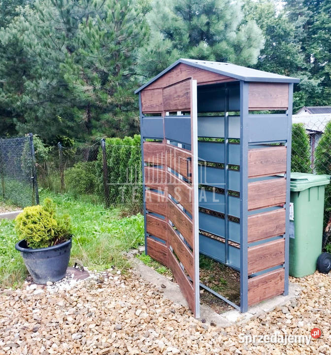 Wiata śmietnikowa dwuspad 15x05m TS497 Iława sprzedam