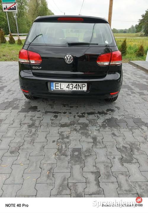 Volkswagen Golf VI 14 VW MPI Salon Polska nieuszkodzony Rzeszów