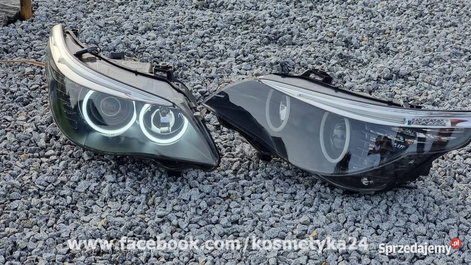 Reflektory lampy HELLA BMW E60 E61 LIFT Bi Led Lampy przednie Kielcza