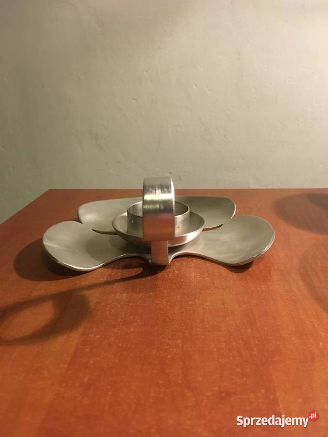 Aloe Verkin szwedzki stalowy swiecznik Dom i Ogród Pruszcz Gdański