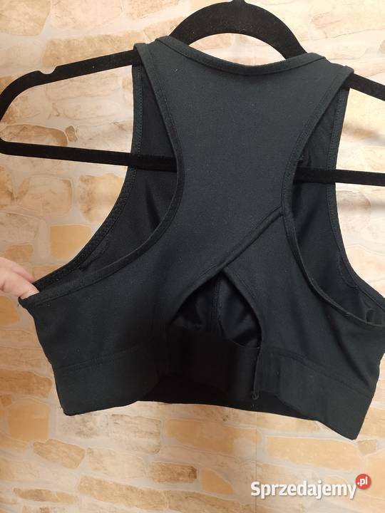 38M ADIDAS Czarny top fitness bokserka sportowa małopolskie Kraków