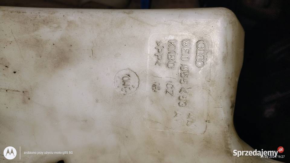 Zbiorniczek spryskiwaczy wersja ksenon A4 B6 B7 Lubin