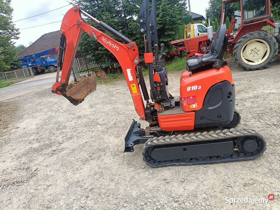 MINI KOPARKA KUBOTA U103 Jasło