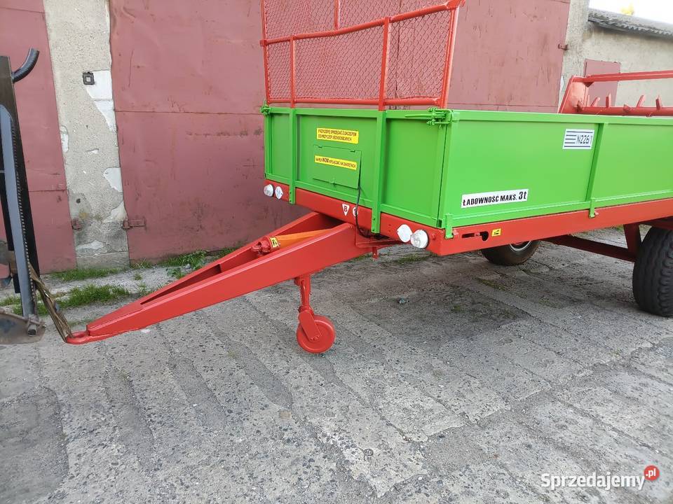 Rozrzutnik obornika tandem zamiana przyczepa Brodnica