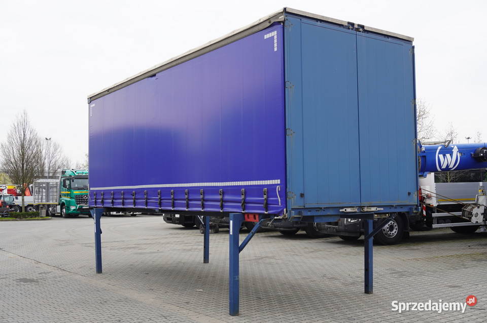 KRONE zabudowa firanka BDF 18 EPAL nowa plandeka małopolskie Kraków