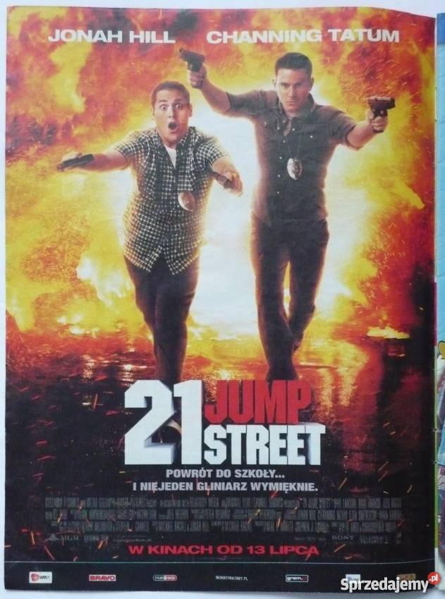 PLAKAT A4 21 JUMP STREET BRAVO SPORT