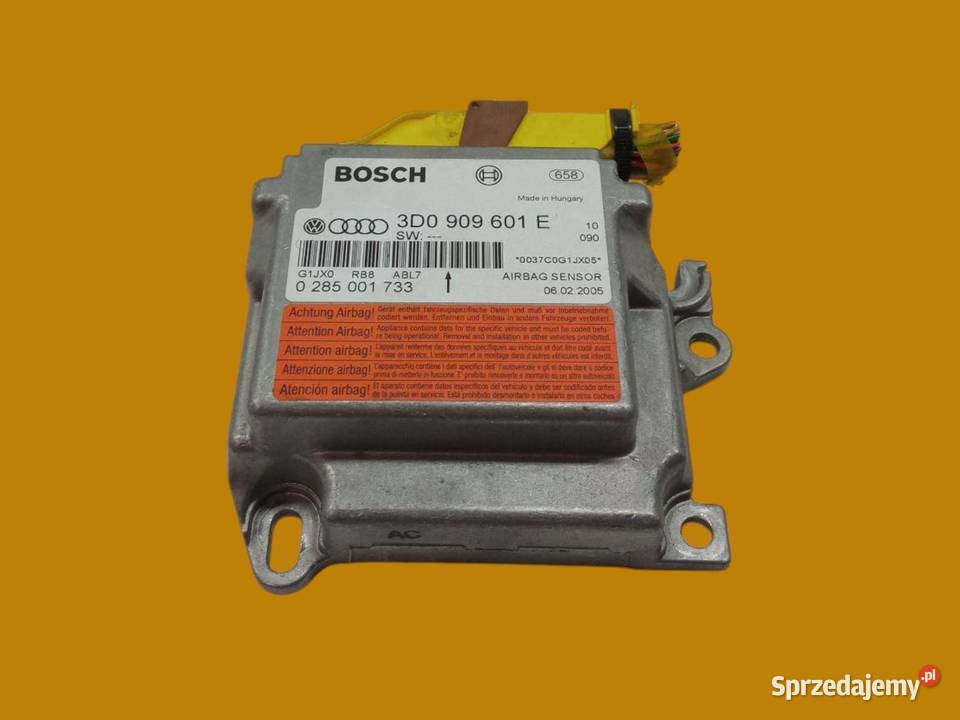 SENSOR AIRBAG 3D0909601E 0285001733 Volkswagen