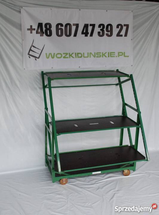 Wózek ekspozycyjne wystawowy NOWY wózki do Leszno