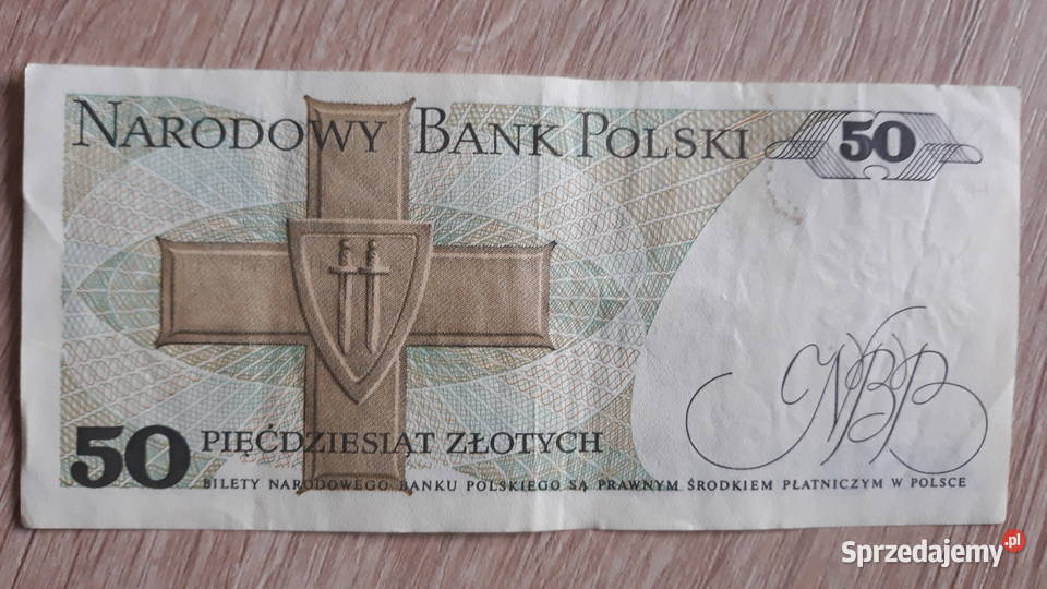 50 złotych 1 XII 1988 r seria HS 2 Konin