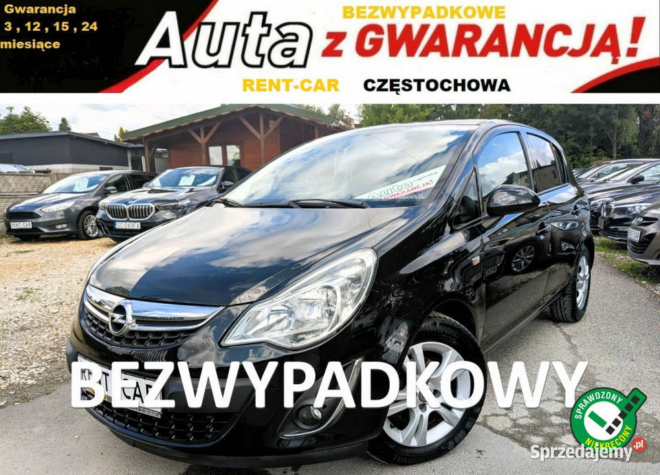 Opel Corsa 12i85OPŁACONY Bezwypadkowy kurtyny powietrzne Częstochowa