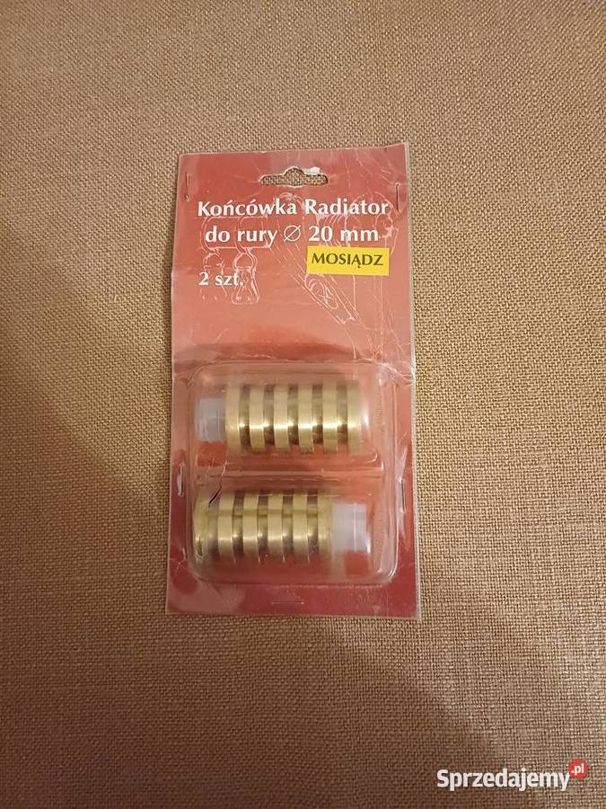 Mosiężne końcówki do karniszy Radiator Gdynia