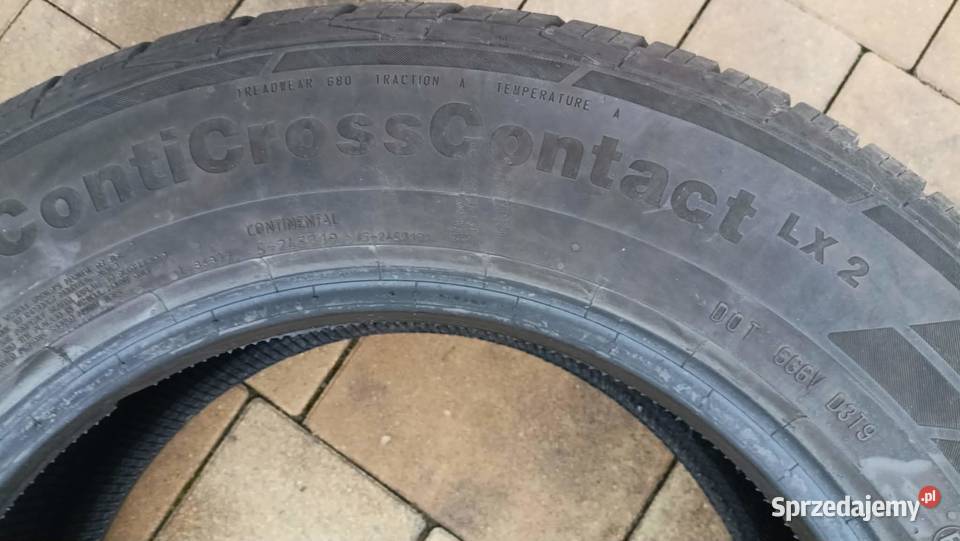 Opony letnie Continental ContiCrossContact LX2 16cale
