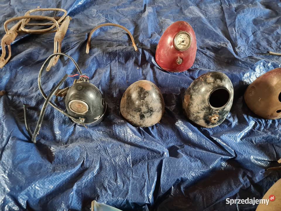 Czesci wsk wfm 125 błotnik wahacz zbiornik lampa
