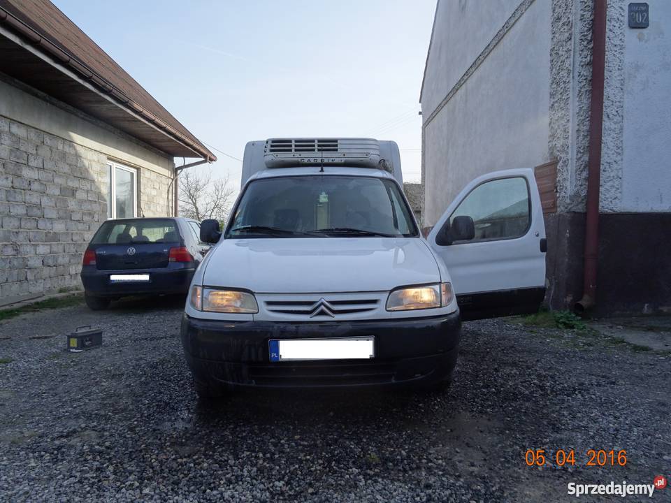 Citroen Berlingo izoterma chłodnia 5900 do diesel małopolskie Liszki