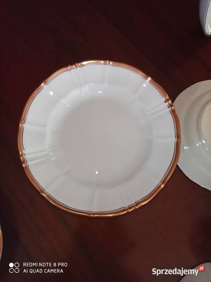 Filiżanka z talerzykiem deserowym BG Kjbenham Gdańsk