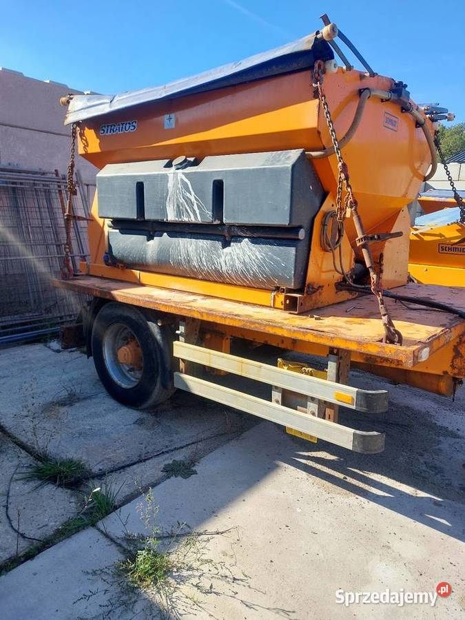 Piaskarko solarka przyczepa schmidt stratos nido unimog traktor