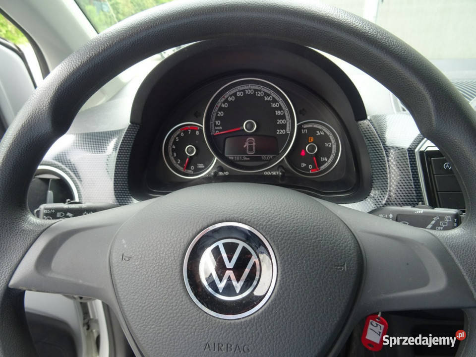 Volkswagen Up 10 65 Move komfortowe opcje asystent pasa ruchu Łódź sprzedam