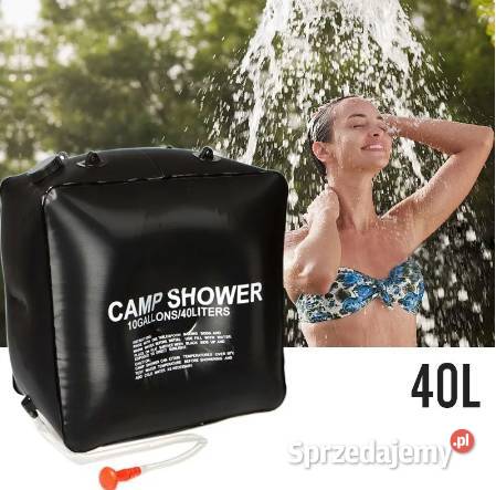 PRYSZNIC SŁONECZNY OUTDOOROWY 40 L TURYSTYCZNY Namioty Nowy Sącz sprzedam