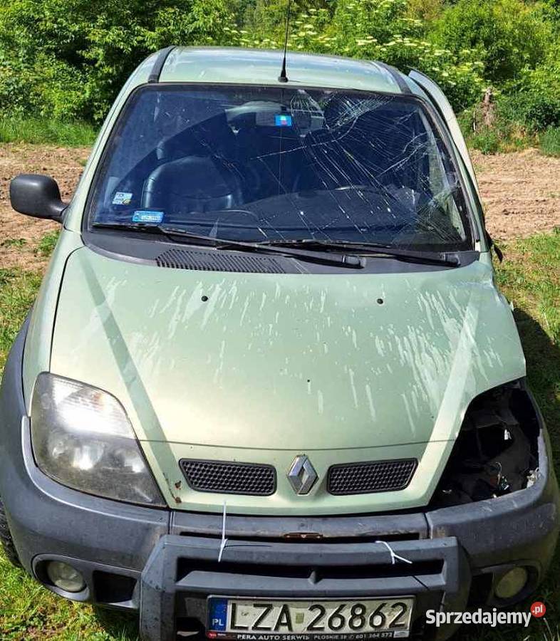 Renault Scenic RX4 20 4x4 benzynagaz ROZBITEK małopolskie Wieliczka