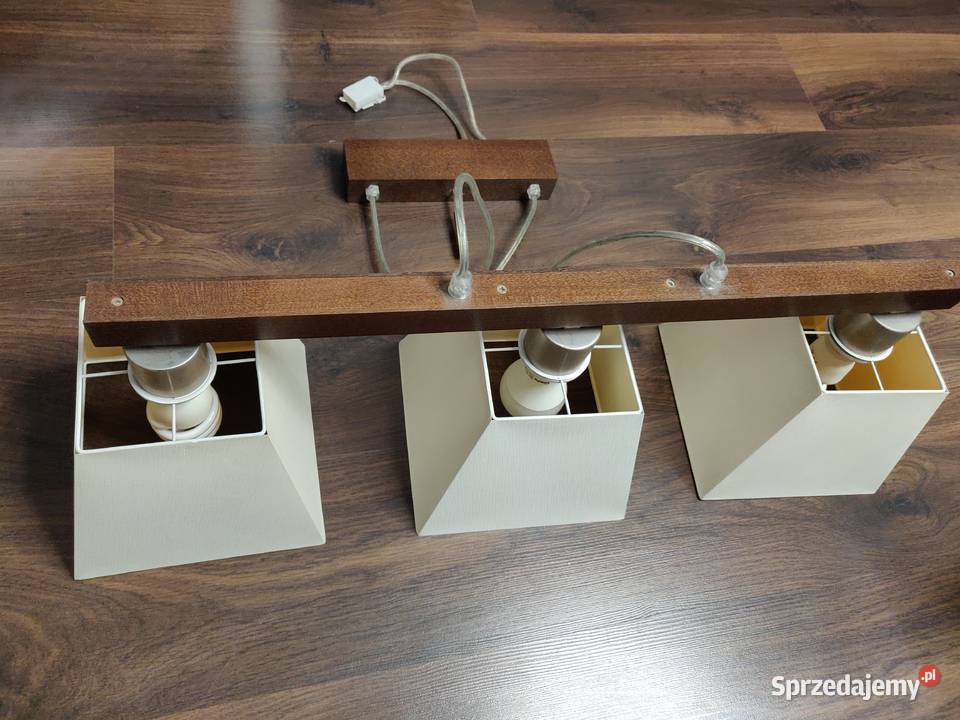 Lampa stojąca i żyrandol wiszący komplet sprzedam