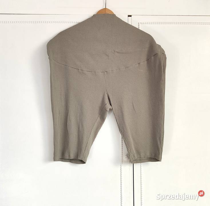 Prążkowane kolarki ciążowe Kappahl khaki2XL Plus Odzież sportowa Szczecin