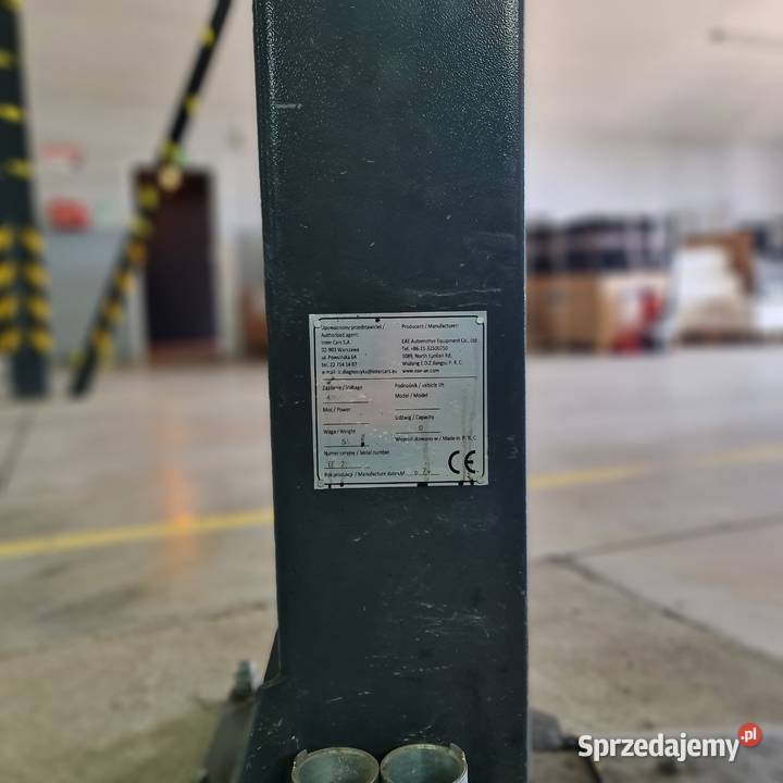 Podnośnik dwukolumnowy EVERT EAE 42 t automat Rzeszów sprzedam