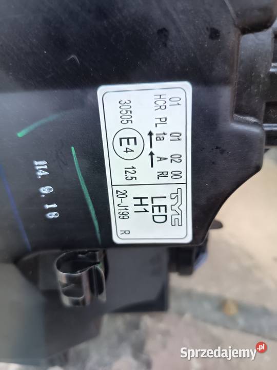 Lampa Prawa Przód FORD PUMA II MK2 2019 LED H1