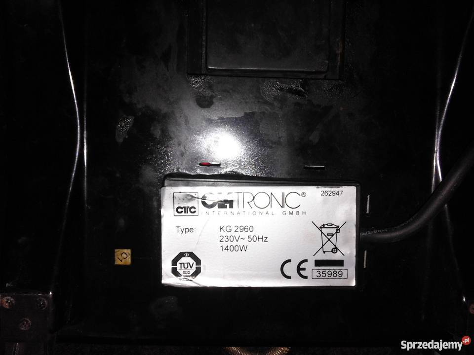 Grillopiekacz elektryczny CLATRONIC 2960 Sosnowiec