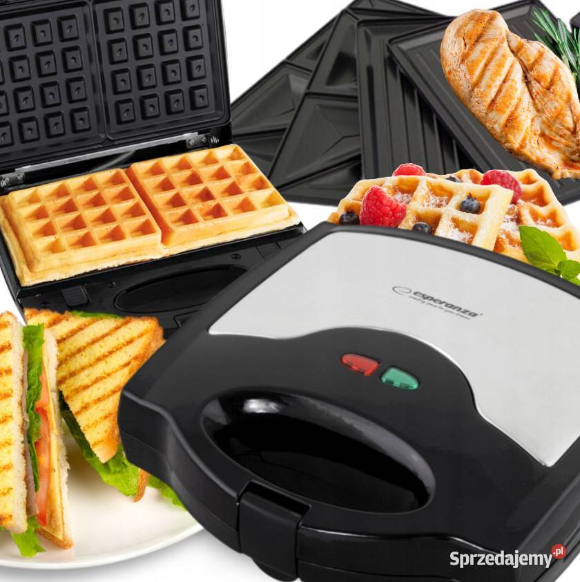 OPIEKACZ TOSTER GOFROWNICA GRILL 3w1 DO KANAPEK Warszawa sprzedam