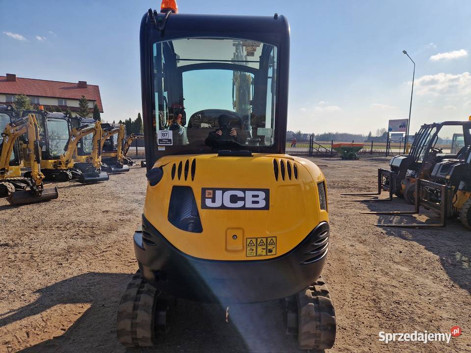 Minikoparka JCB 8026 CTS 2023r przebieg 460mtg Ryżki