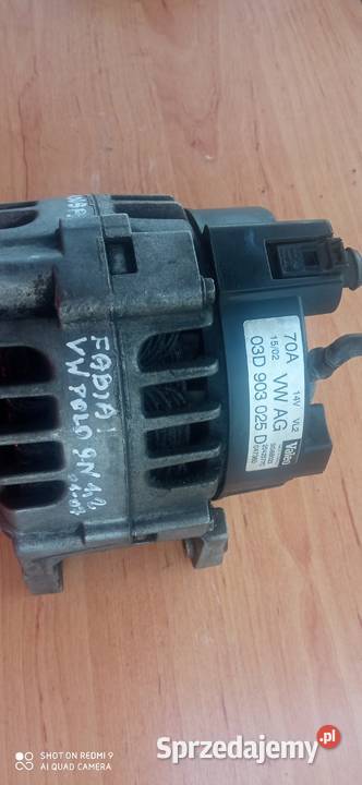 Alternator Seat Skoda Volkswagen firmy Valeo Oleszyce