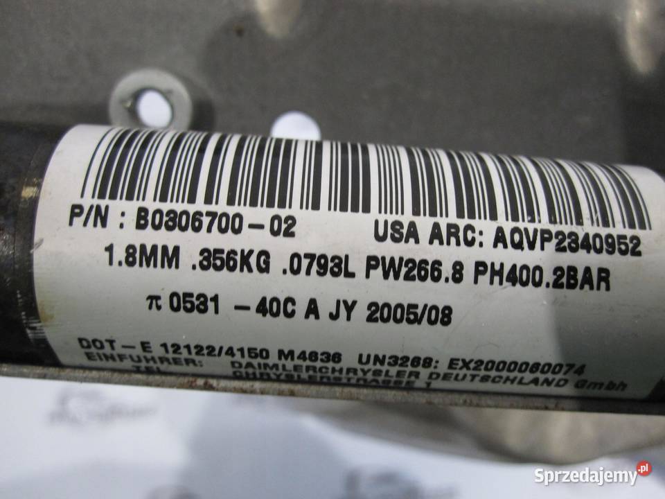GRAND VOYAGER IV 06r kurtyna lewa B0306700 świętokrzyskie