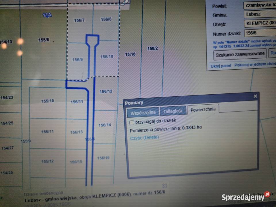 Sprzedam bezpośrednio działki budowlane KLEMPICZ
