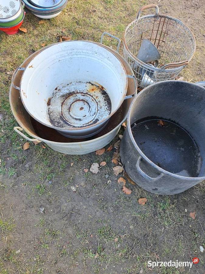 Wanna ocynkowana donica doniczka Żabiniec