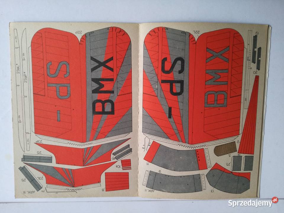 Mały Modelarz 81984 Polski samolot szkolny RWD17 Dąbrowa Górnicza sprzedam