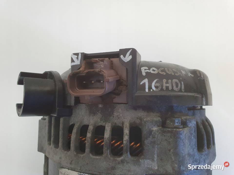 Ford Focus MK2 II 16 TDCI ALTERNATOR 3M5T10300YD Części samochodowe lubelskie Janów